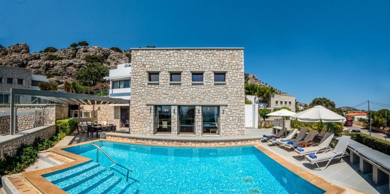 Villa Costamare - Enjoy Lazy Days On The Private Pool-Jacuzzi Pefki Exterior foto