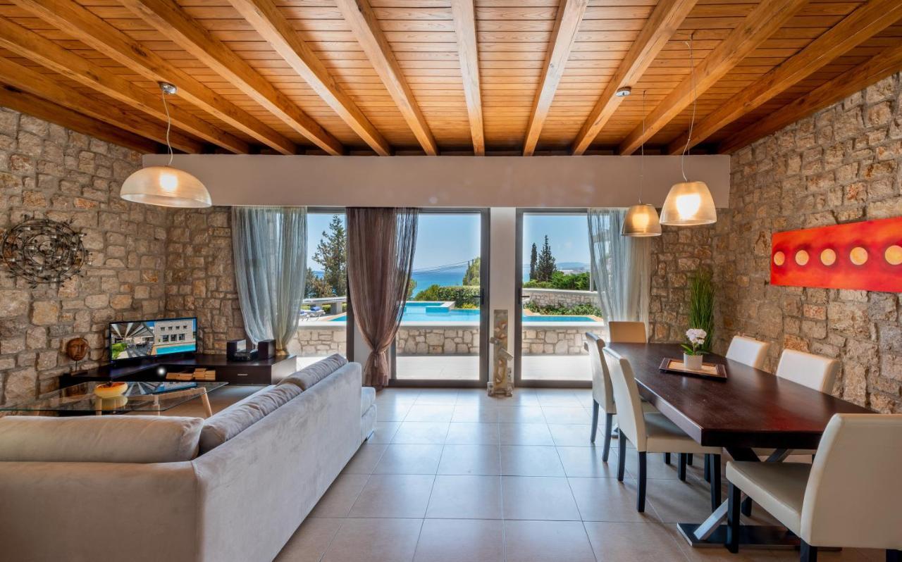 Villa Costamare - Enjoy Lazy Days On The Private Pool-Jacuzzi Pefki Exterior foto