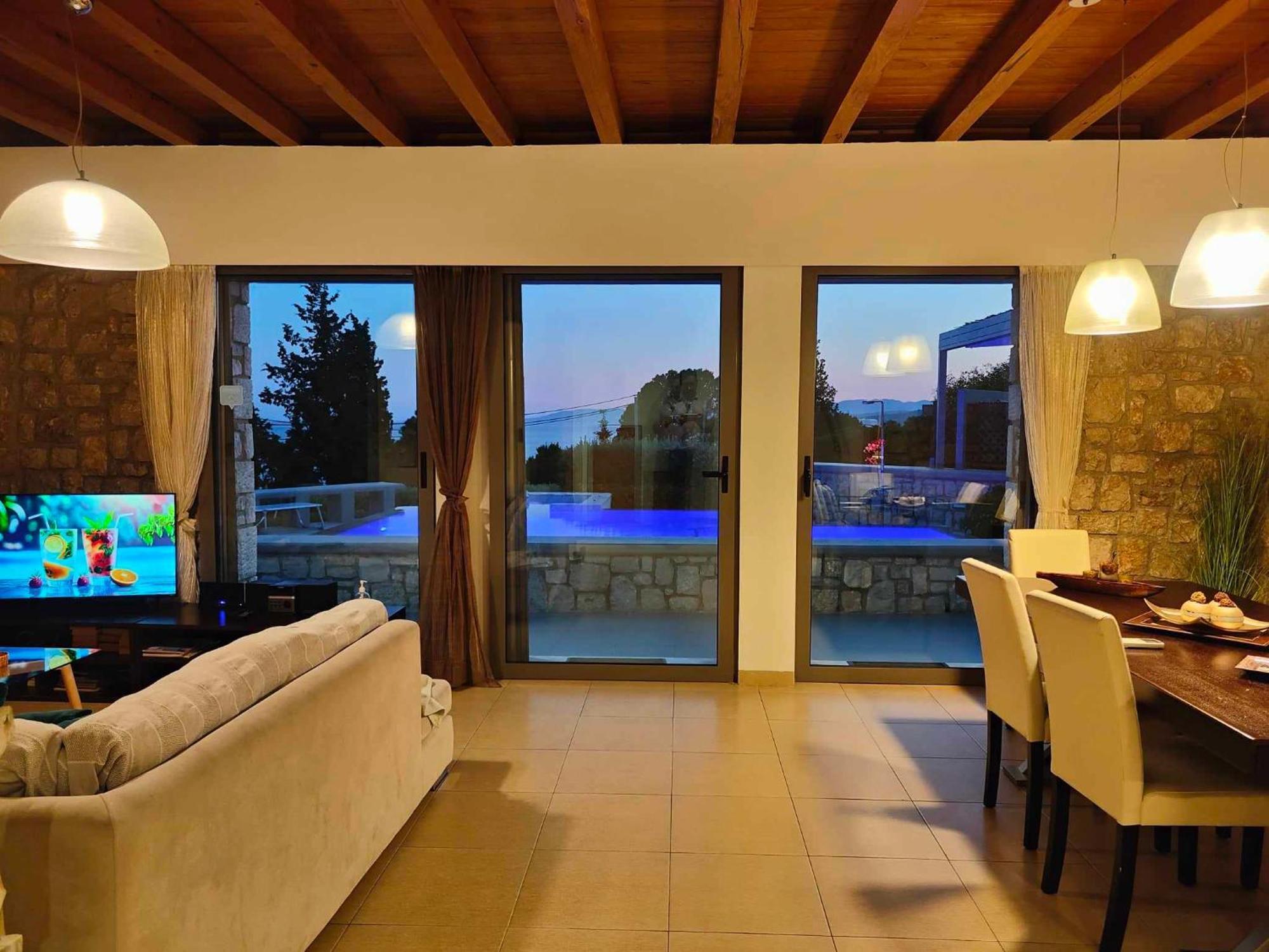 Villa Costamare - Enjoy Lazy Days On The Private Pool-Jacuzzi Pefki Exterior foto