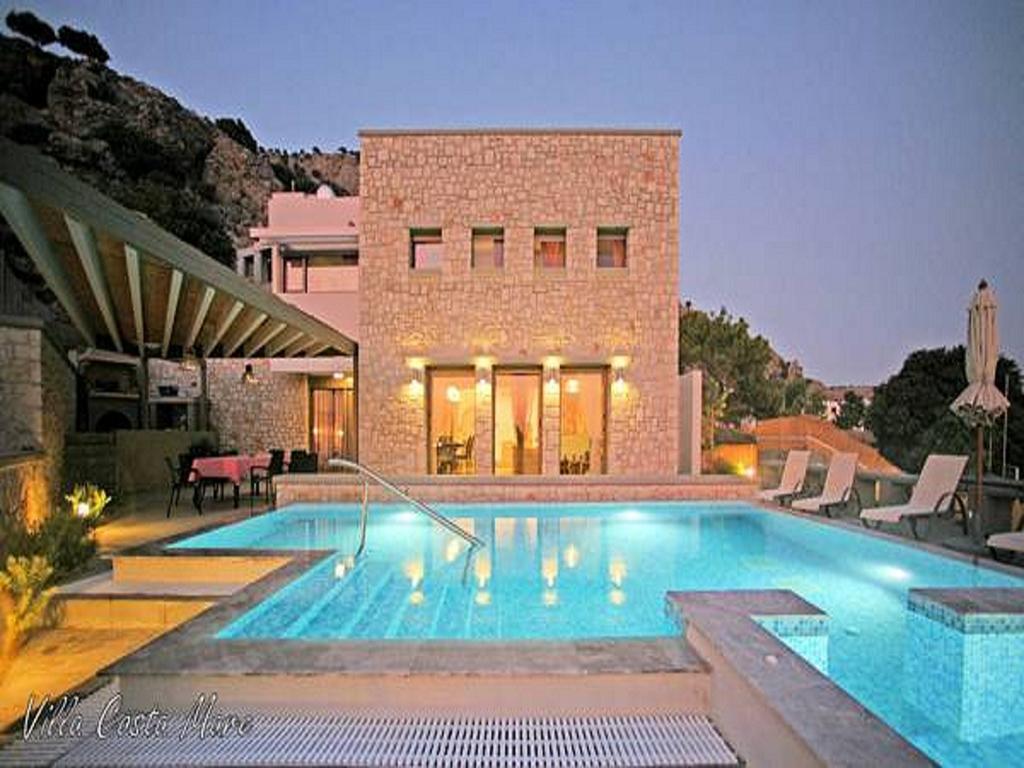 Villa Costamare - Enjoy Lazy Days On The Private Pool-Jacuzzi Pefki Habitación foto