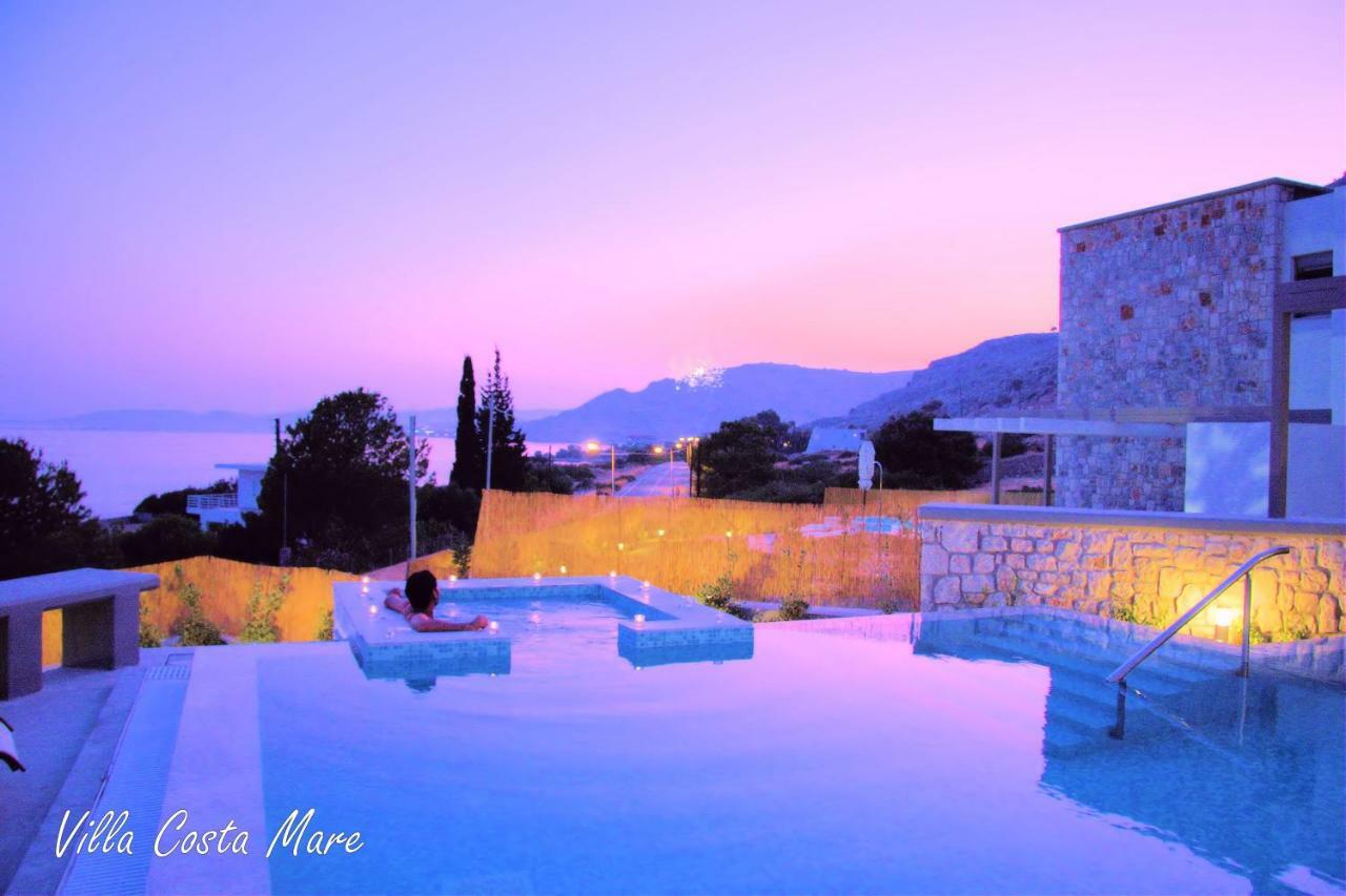 Villa Costamare - Enjoy Lazy Days On The Private Pool-Jacuzzi Pefki Exterior foto